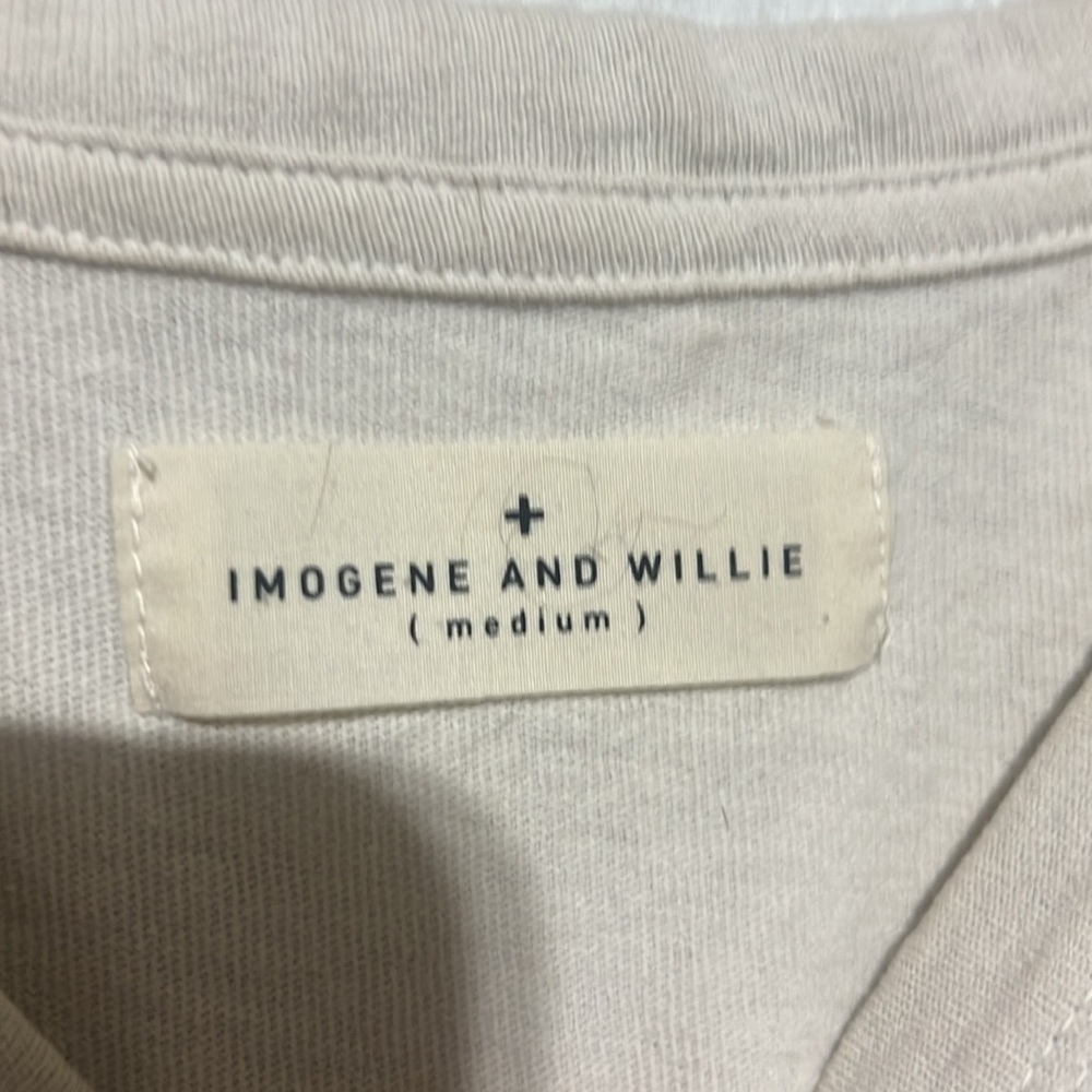 Imogene +Willie Strange Days Cream Graphic T-Shirt - Picture 2 of 3